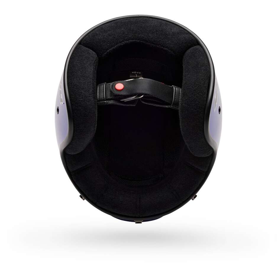 Casco Moto Cafè Racer Bell MAGNUM Solid Blu