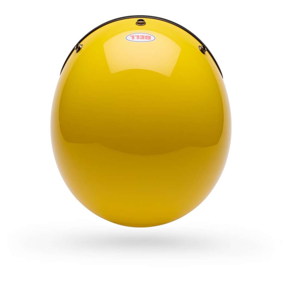 Casco Moto Cafè Racer Bell MAGNUM Solid Giallo