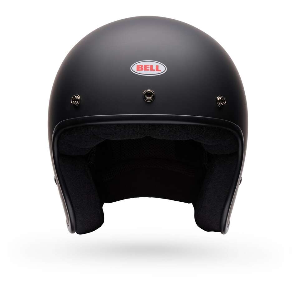 Casco Moto Cafè Racer Bell MAGNUM Solid Nero Opaco