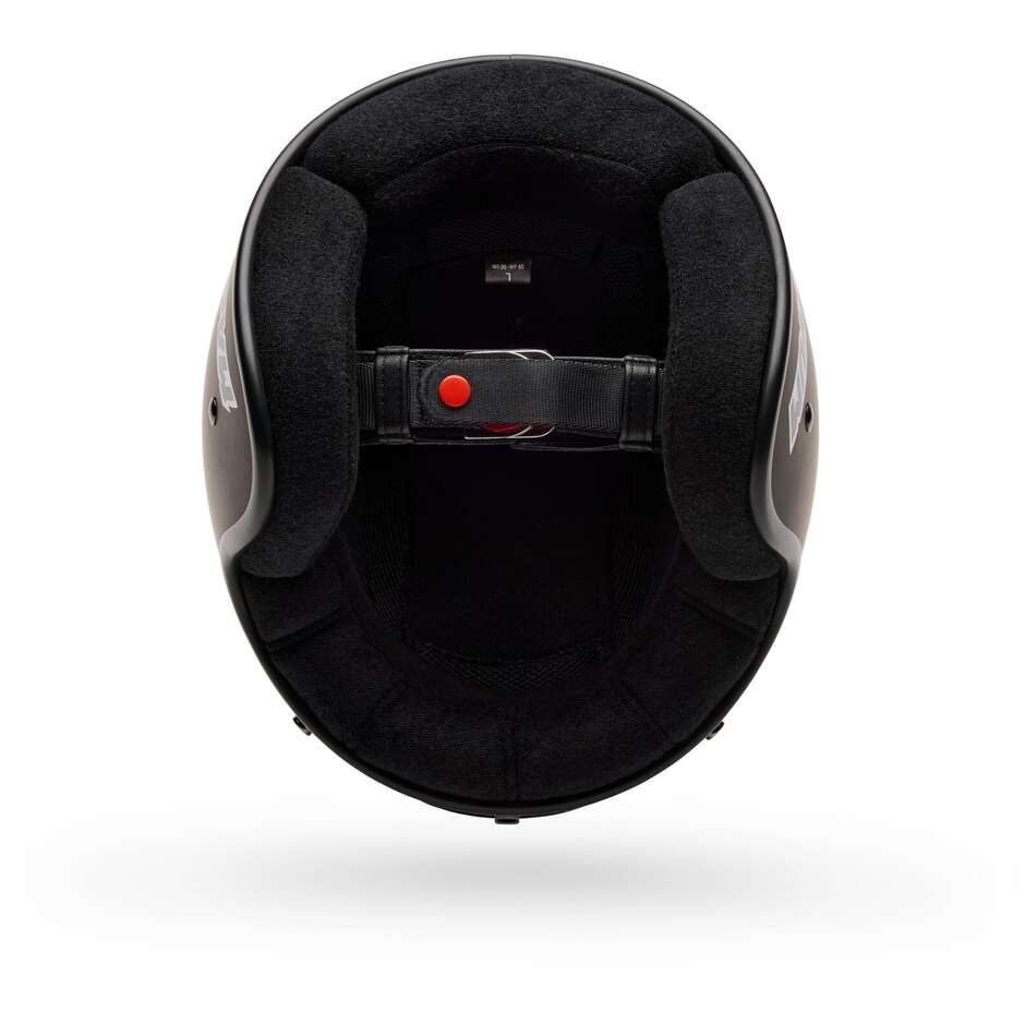 Casco Moto Cafè Racer Bell MAGNUM Solid Nero Opaco