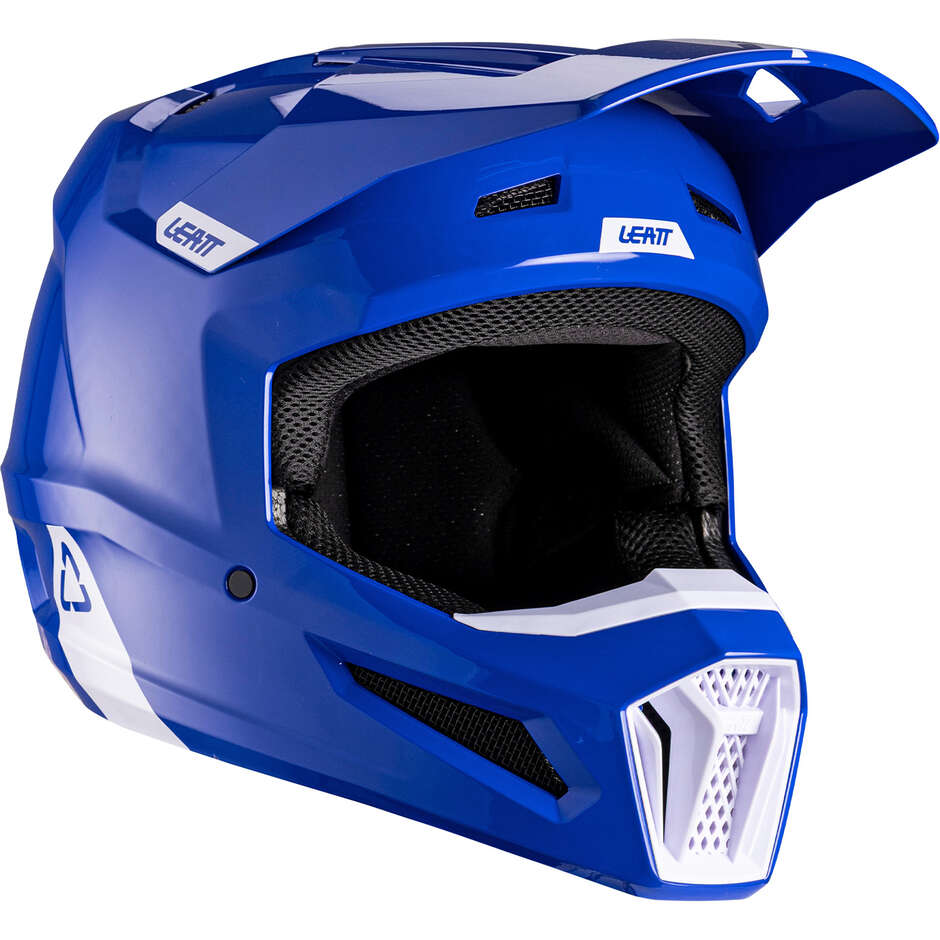 Casco Moto Cross 2.5 - V26 Leatt Blu