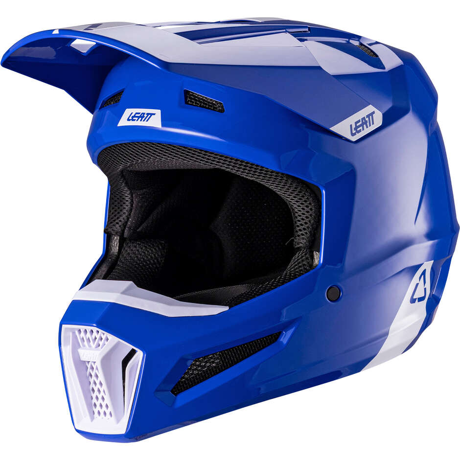Casco Moto Cross 2.5 - V26 Leatt Blu