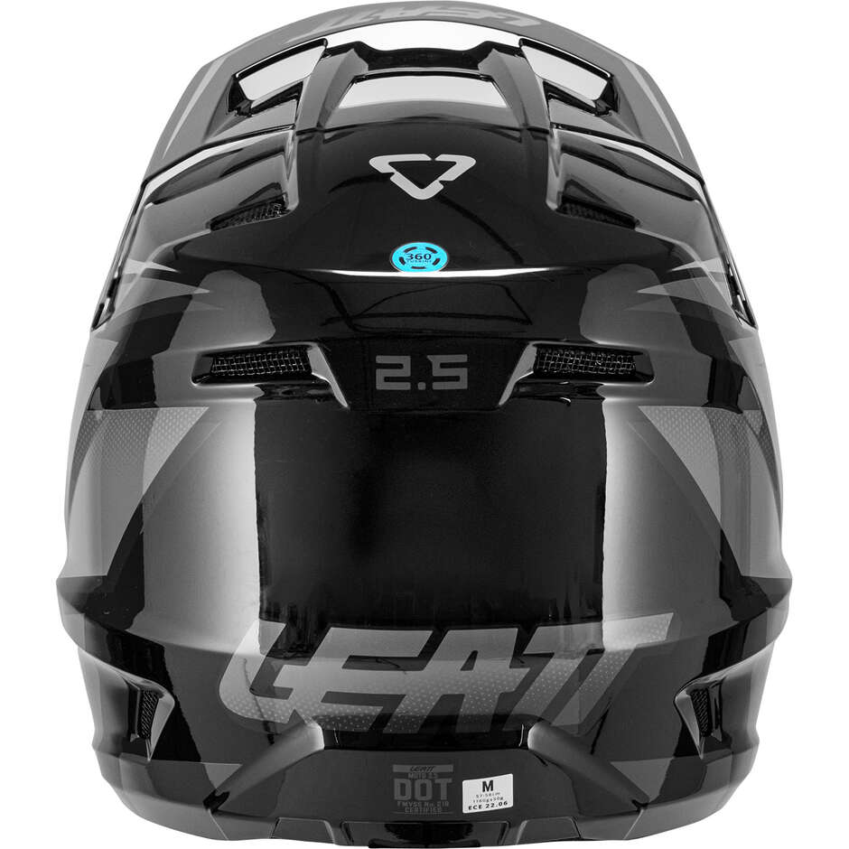 Casco Moto Cross 2.5 - V26 Leatt Grigio