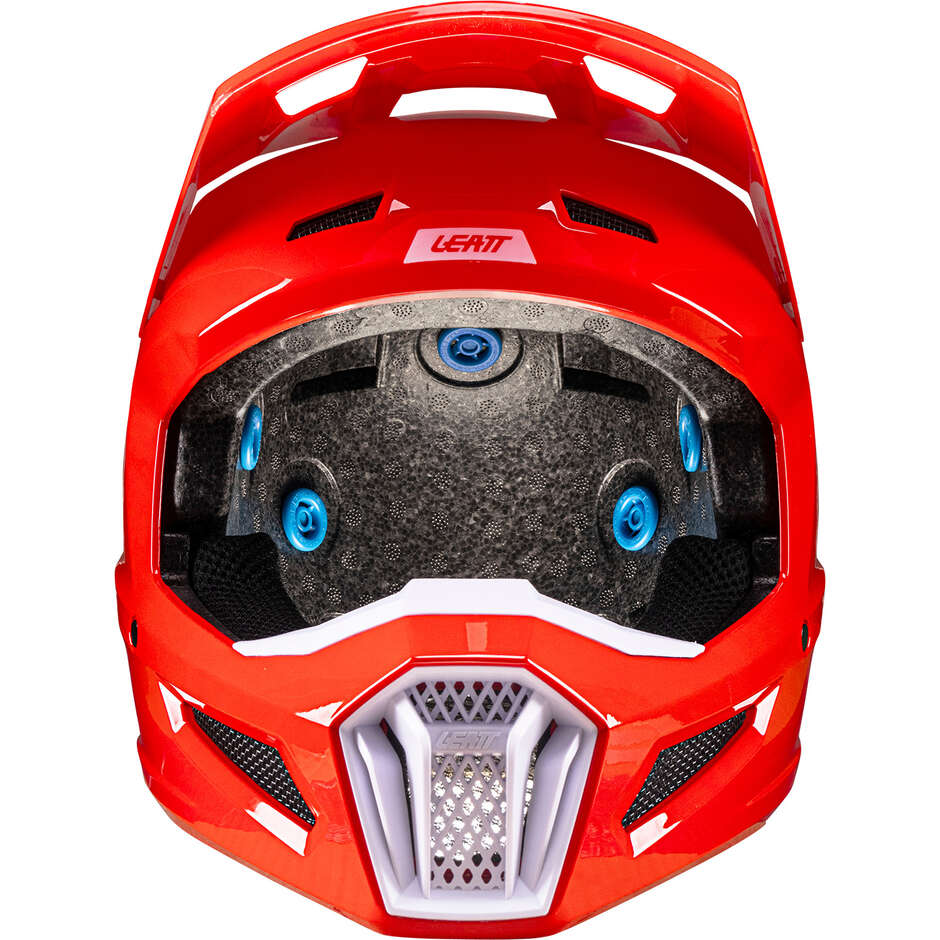 Casco Moto Cross 2.5 - V26 Leatt Rosso
