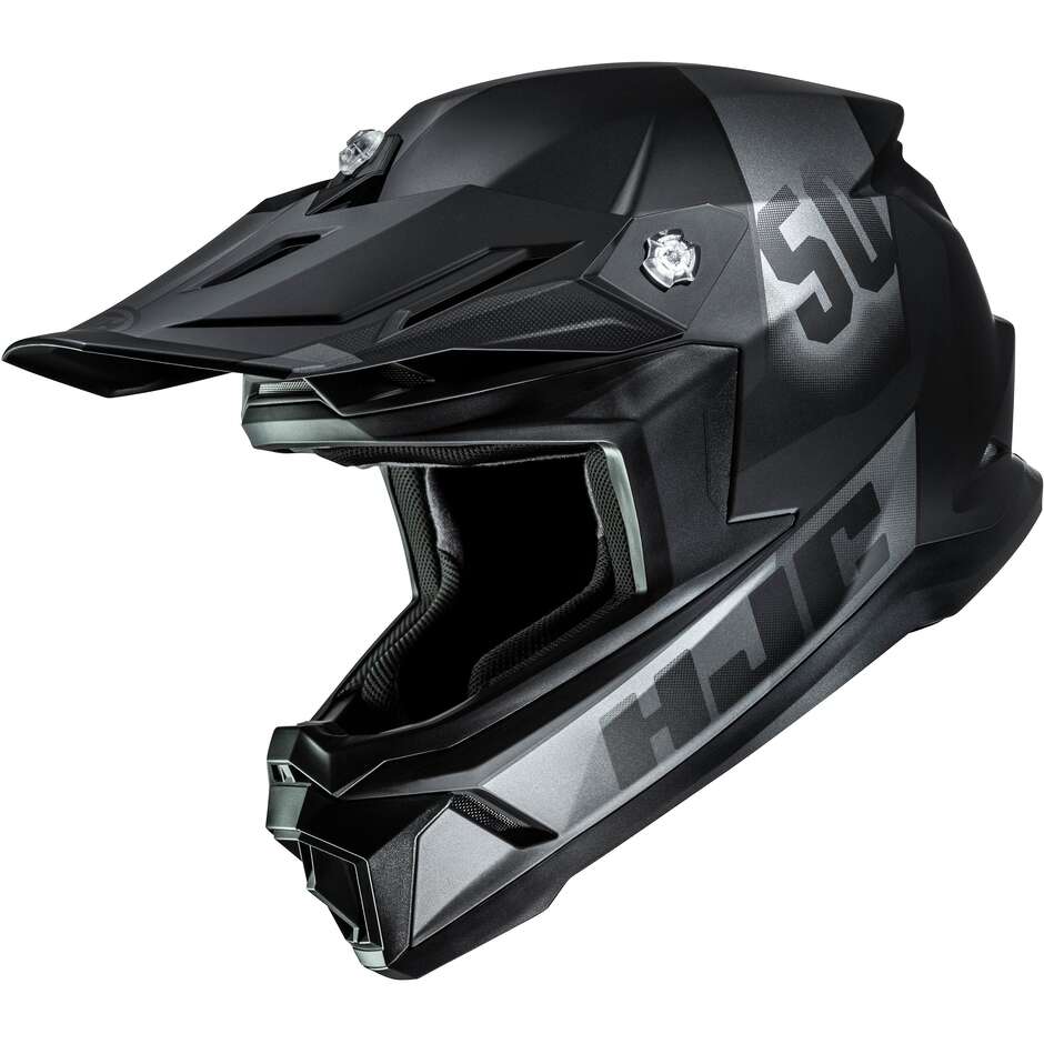 Casco Moto Cross da Bambino Hjc Y50 DASH MC5SF Nero Opaco