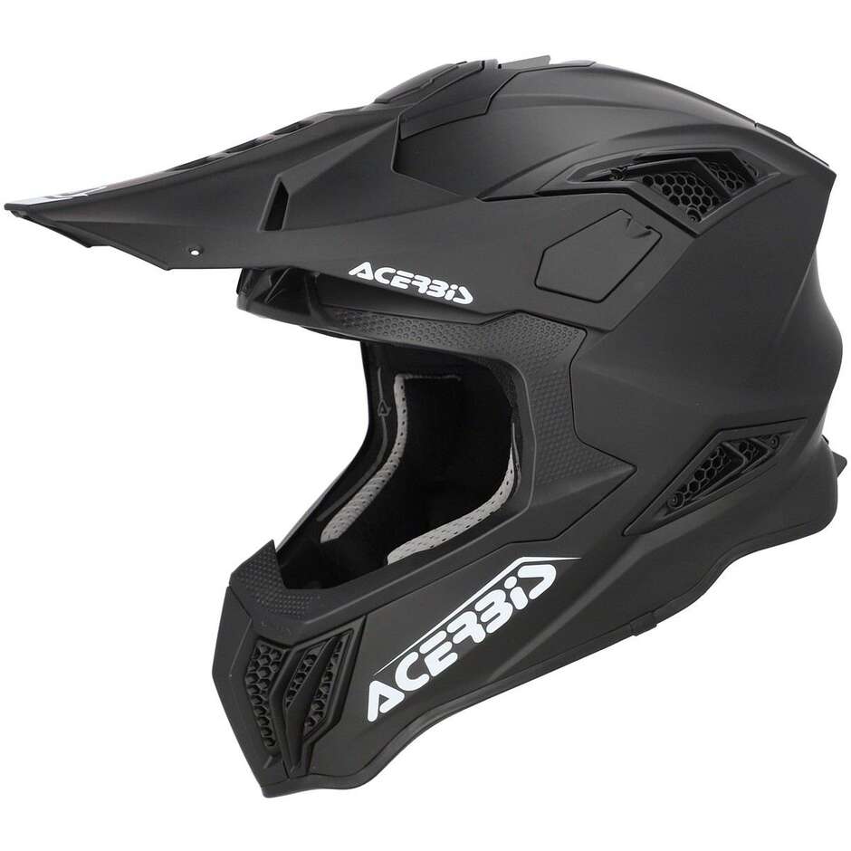 Casco Moto Cross Enduro AIRSTRIKE-X Nero Opaco taglia S