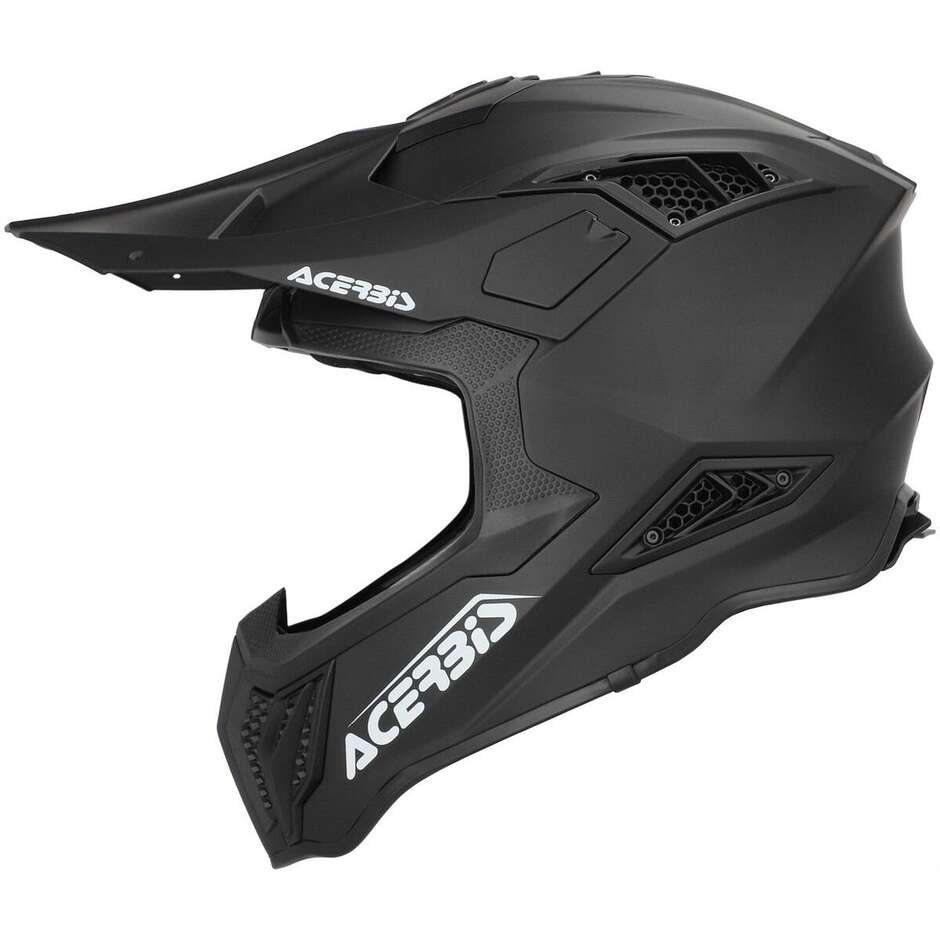 Casco Moto Cross Enduro Acerbis AIRSTRIKE-X Nero Opaco