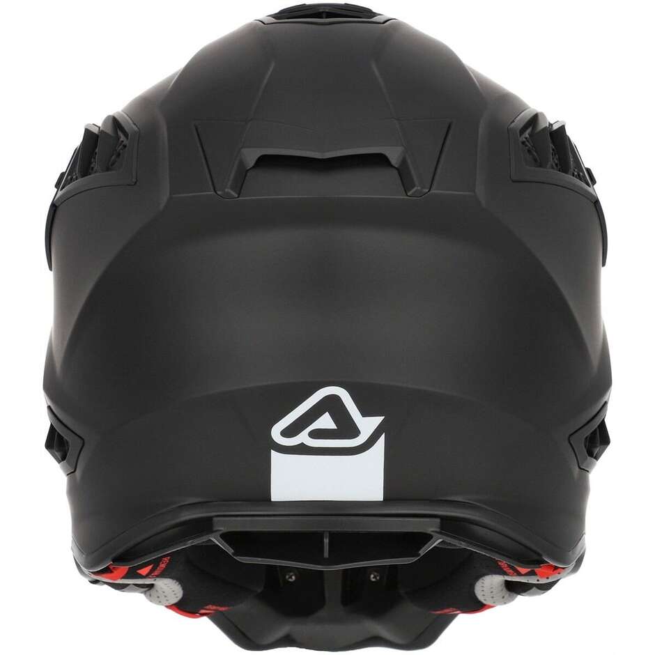 Casco Moto Cross Enduro Acerbis AIRSTRIKE-X Nero Opaco