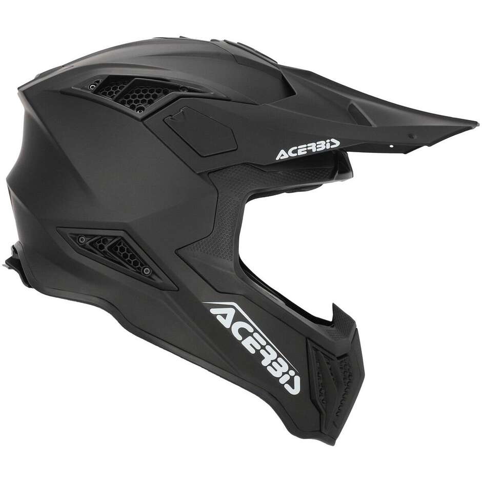 Casco Moto Cross Enduro Acerbis AIRSTRIKE-X Nero Opaco