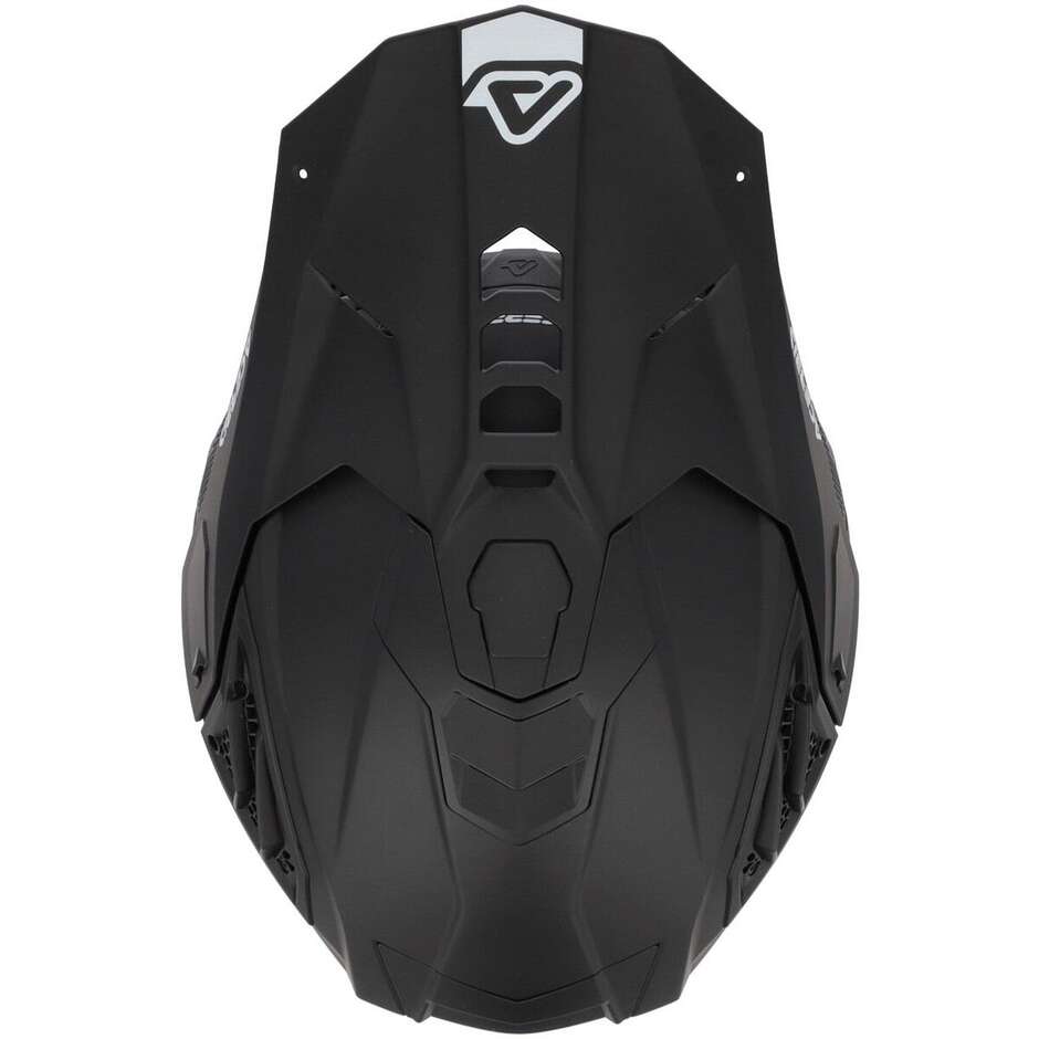 Casco Moto Cross Enduro Acerbis AIRSTRIKE-X Nero Opaco