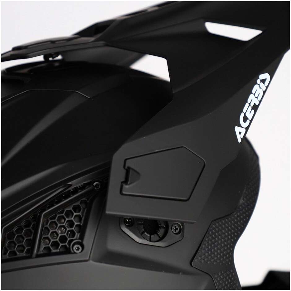 Casco Moto Cross Enduro Acerbis AIRSTRIKE-X Nero Opaco