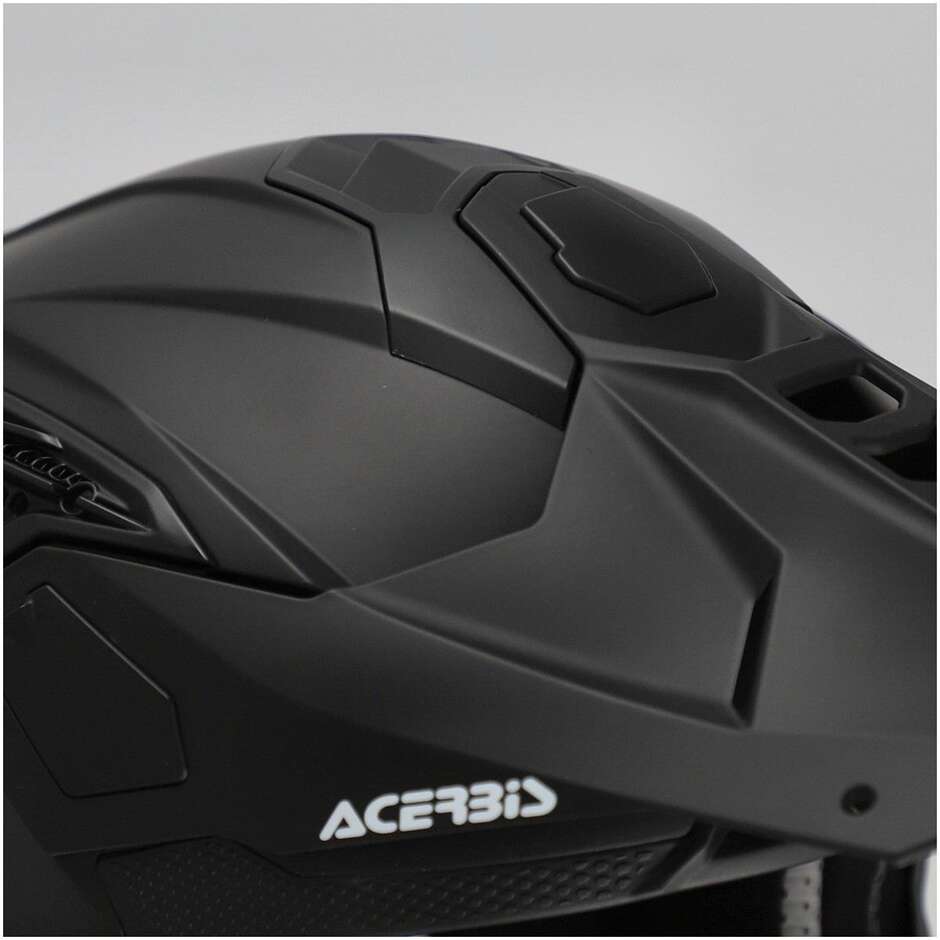 Casco Moto Cross Enduro Acerbis AIRSTRIKE-X Nero Opaco