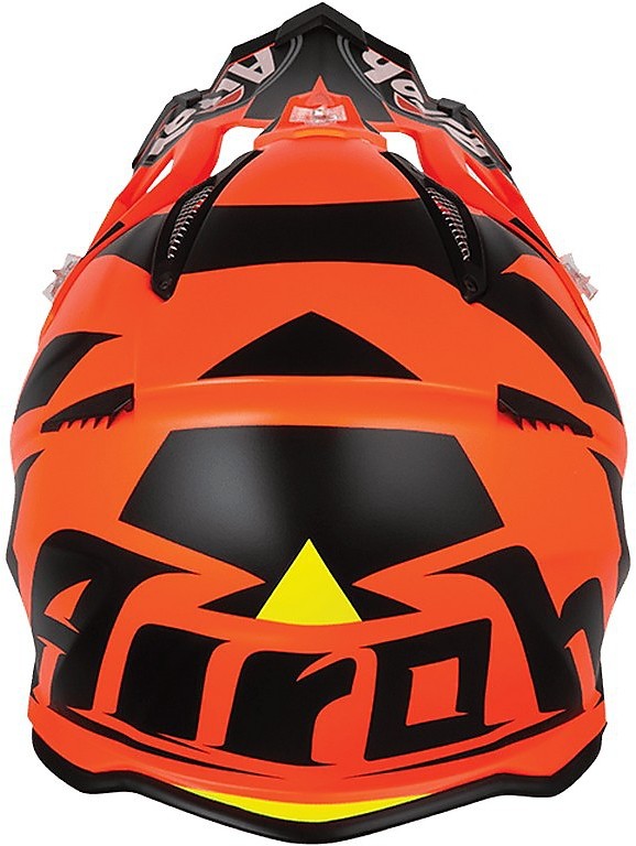 Casco cross AIROH AVIATOR 3 RAINBOW Orange matt arancio opaco