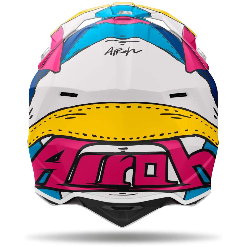 Casco Moto Cross Enduro Airoh WRAAAP PAINT Opaco