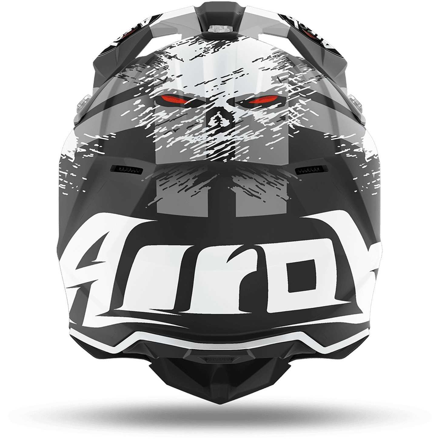 AIROH WRAAP Casco Cross Moto enduro Economico grafica MOOD – FutureMoto  Ricambi