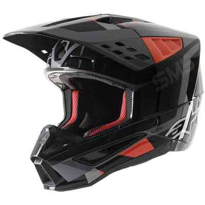 Protezione Motocross Alpinestars A-6 CHEST Protector - Nero Antracite Rosso