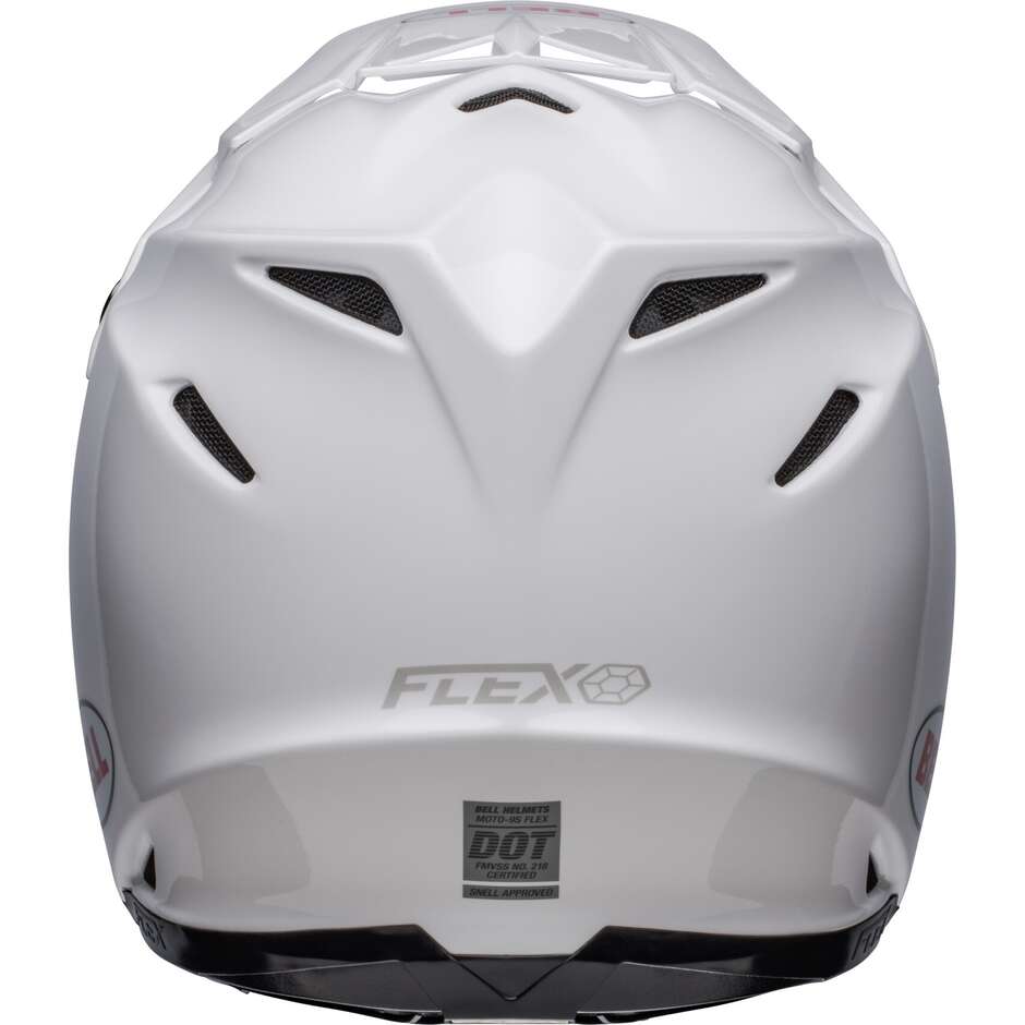 Casco Moto Cross Enduro Bell MOTO-9s FLEX Bianco