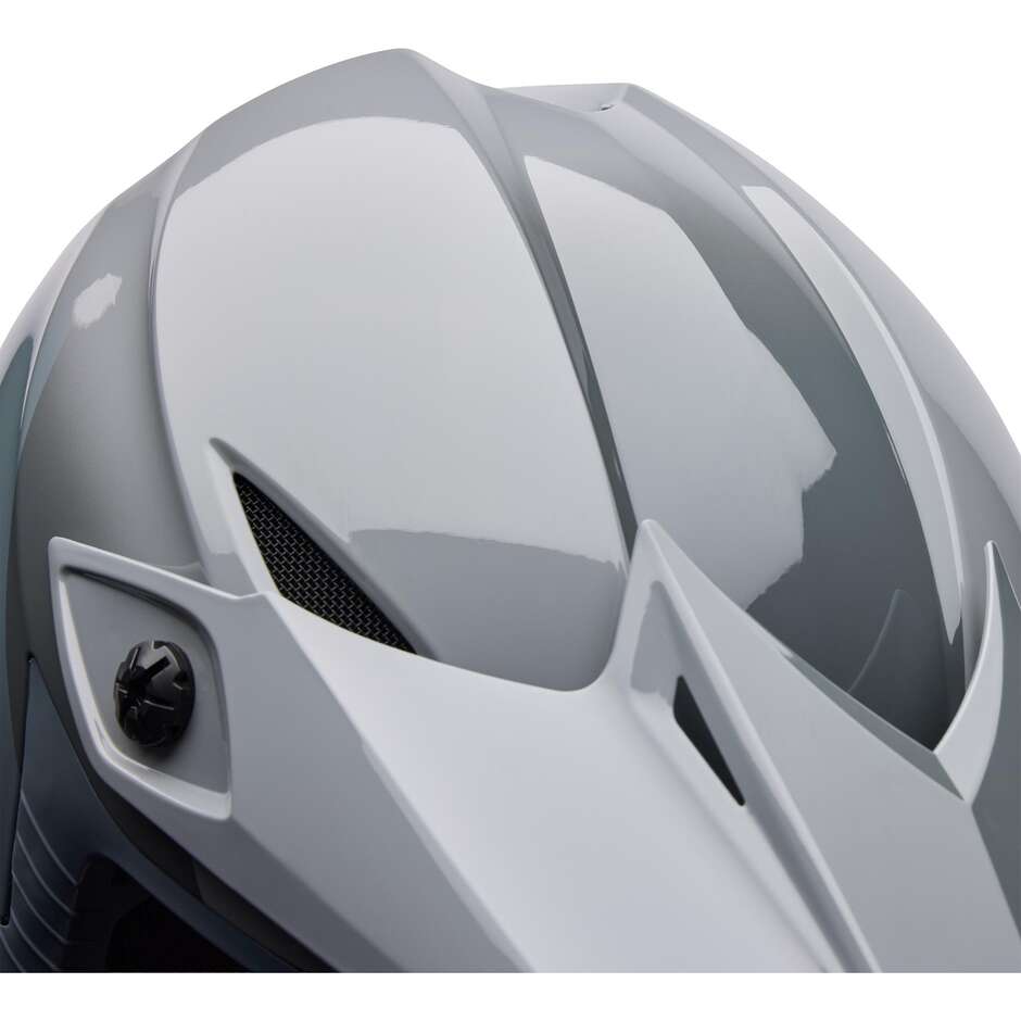 Casco Moto Cross Enduro Bell MX-10 Mips AVIATOR Grigio Rosa