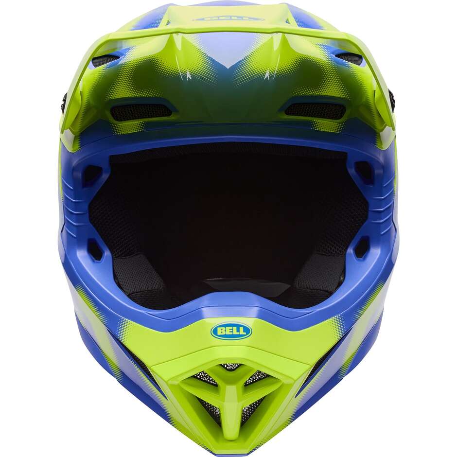 Casco Moto Cross Enduro Bell MX-10 Mips CAMO Fluo Giallo