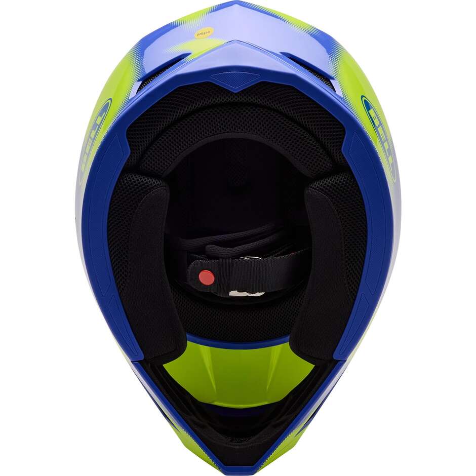 Casco Moto Cross Enduro Bell MX-10 Mips CAMO Fluo Giallo