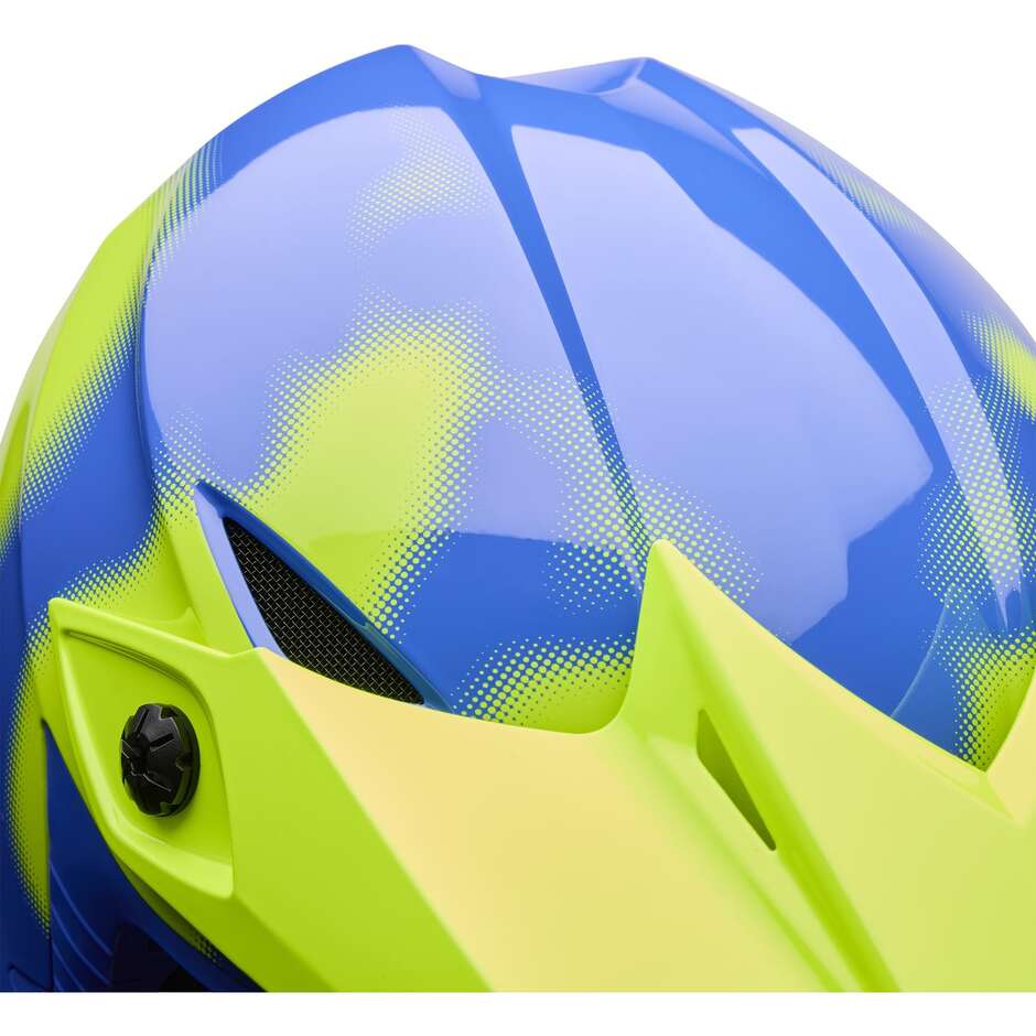 Casco Moto Cross Enduro Bell MX-10 Mips CAMO Fluo Giallo