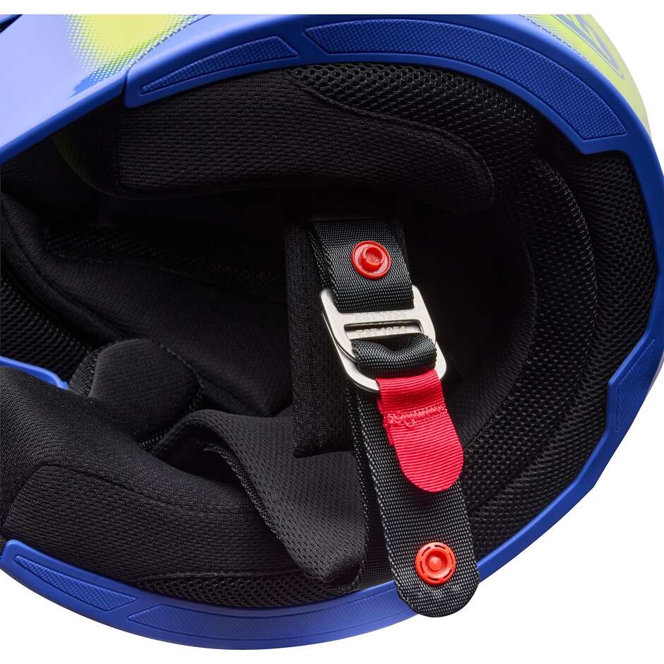 Casco Moto Cross Enduro Bell MX-10 Mips CAMO Fluo Giallo