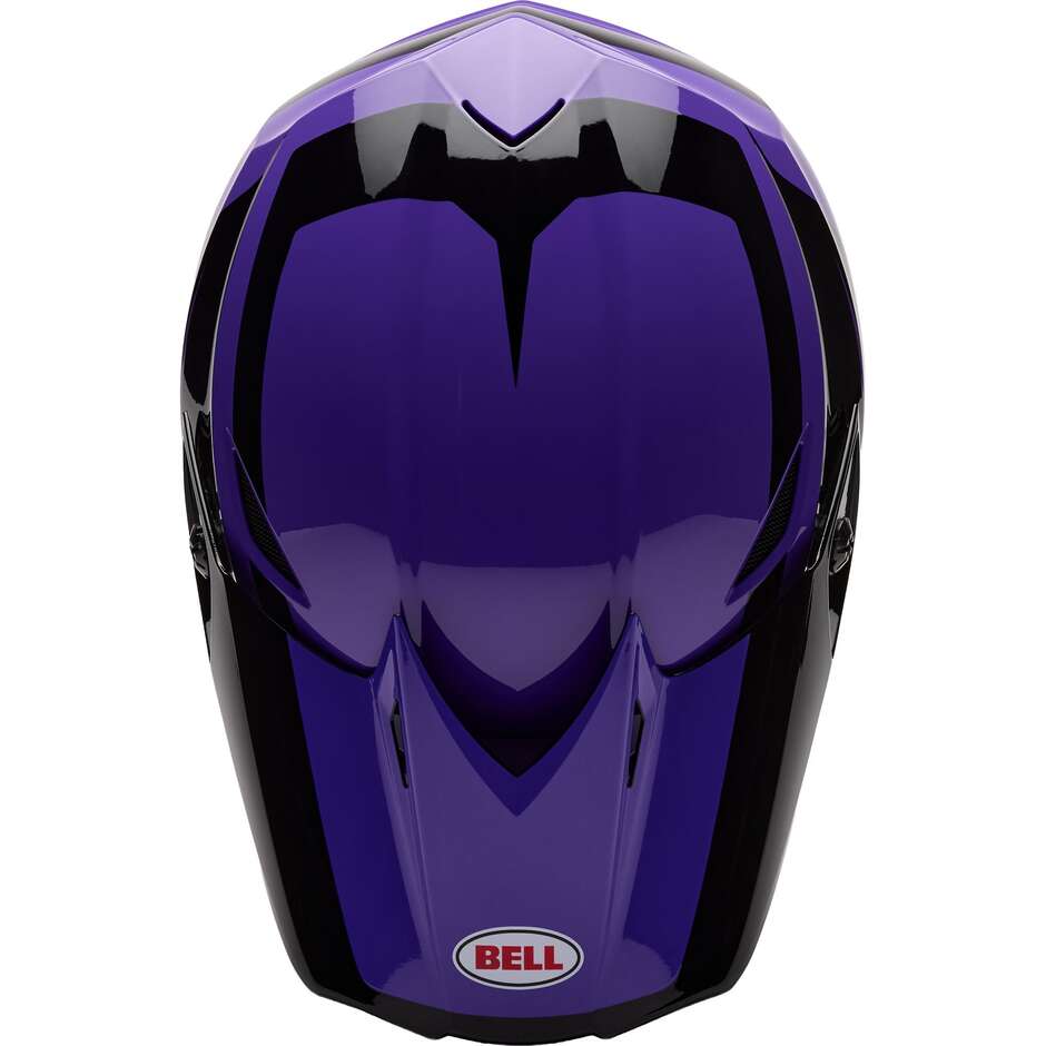 Casco Moto Cross Enduro Bell MX-10 Mips TALON Viola