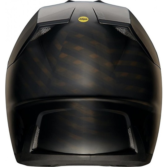 Casco Moto Cross Enduro Fox V3 MX In Fibra Black Matt