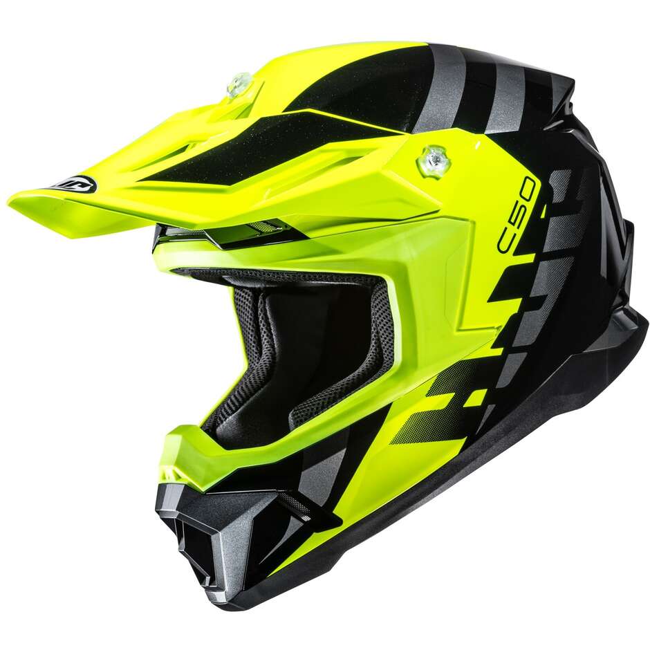 Casco Moto Cross Enduro Hjc C50 MIRAGE MC3H