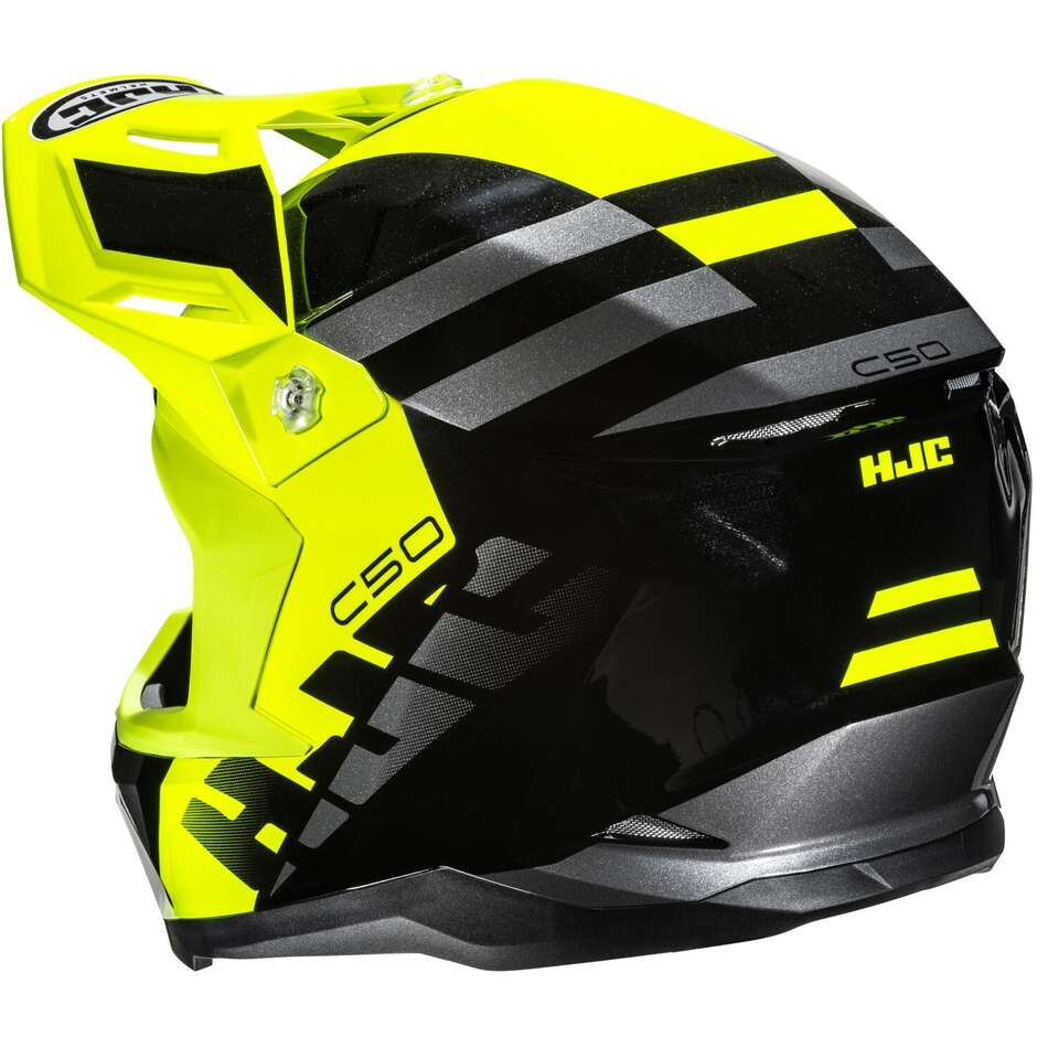 Casco Moto Cross Enduro Hjc C50 MIRAGE MC3H