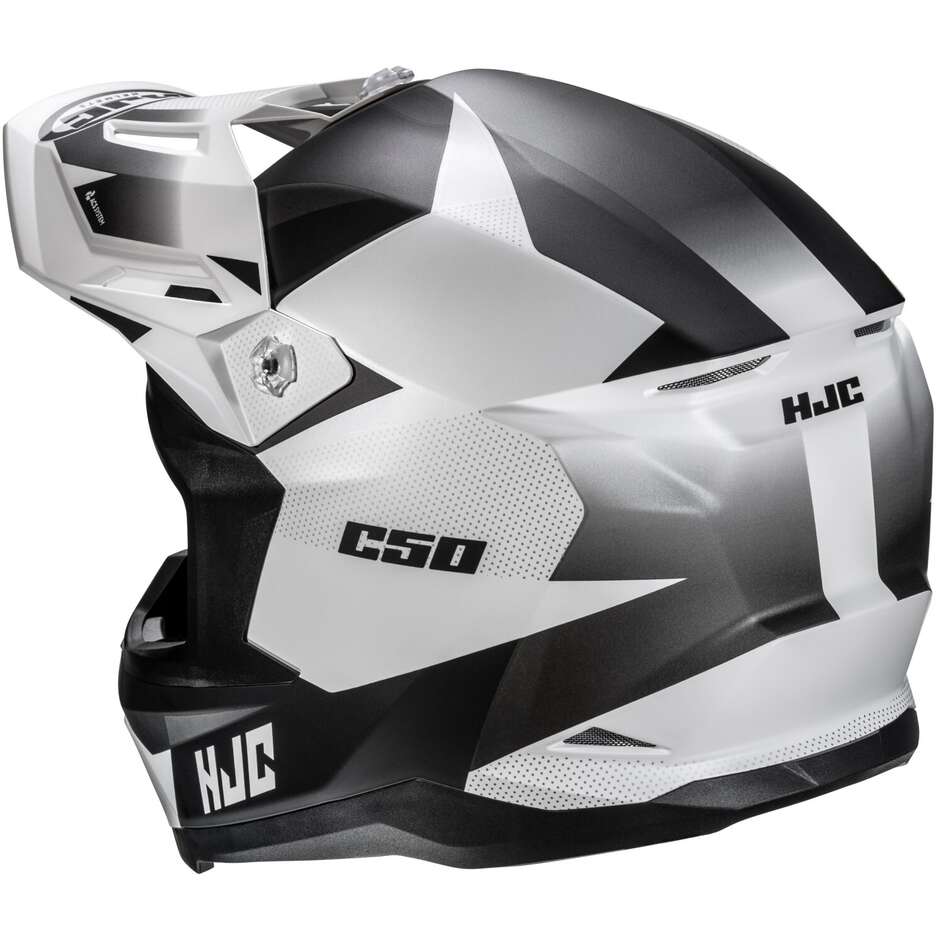Casco Moto Cross Enduro Hjc C50 SLIDE MC10SF
