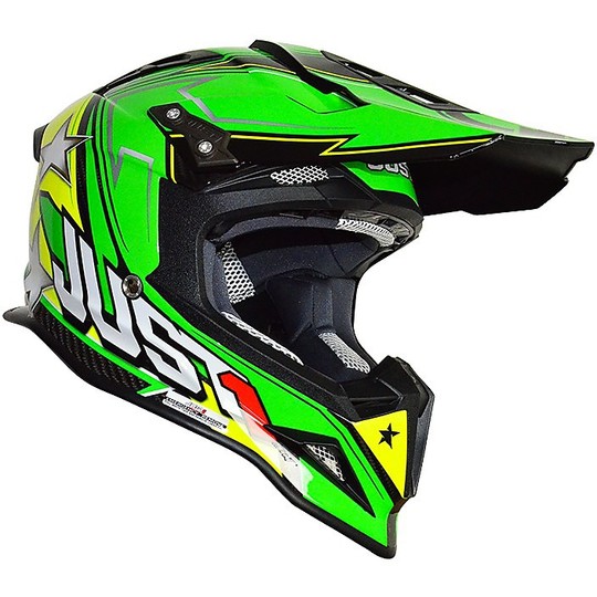 Casco Moto Cross Enduro Just One Carbon Coloring Aster Brazil