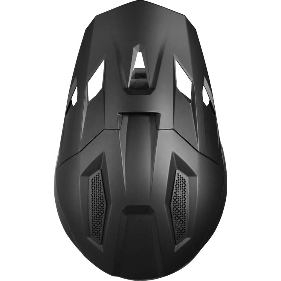 Casco Moto Cross Enduro Just1 J40 06 Nero Opaco