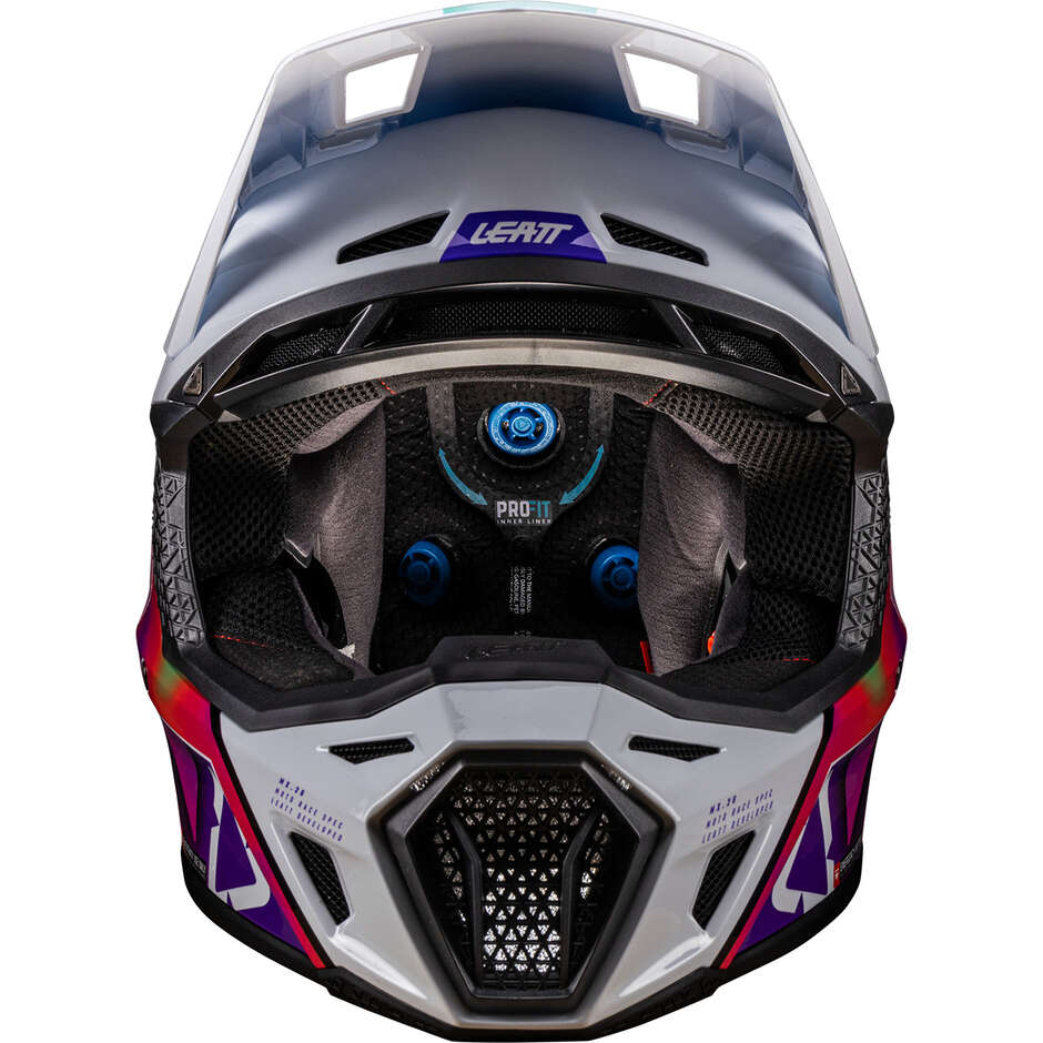 Casco Moto Cross Enduro KIT 8.5 - V26 Leatt Verde