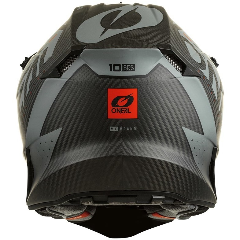 Casco Moto Cross Enduro Oneal 10SRS Carbon V.22 Prodigy Nero Vendita Online  