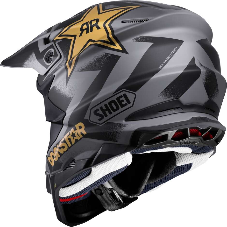 Casco Moto Cross Enduro Shoei VFX-WR 06 MALCOLM STEWART TC5