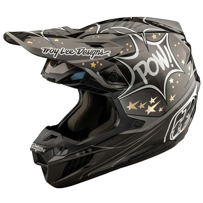 Casco Moto Cross Enduro Troy Lee Design SE5 ECE CARBON COSMI taglia L