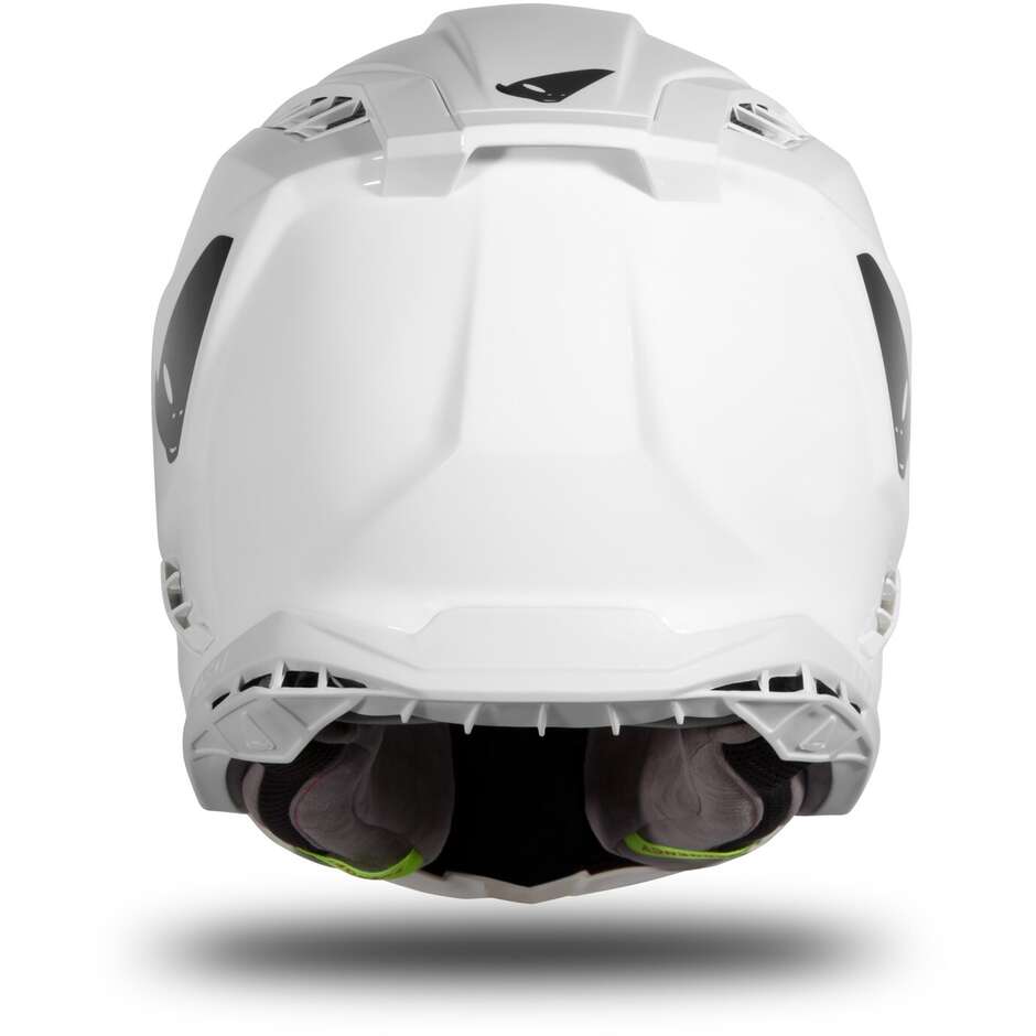 Casco Moto Cross Enduro Ufo ECHUS Bianco