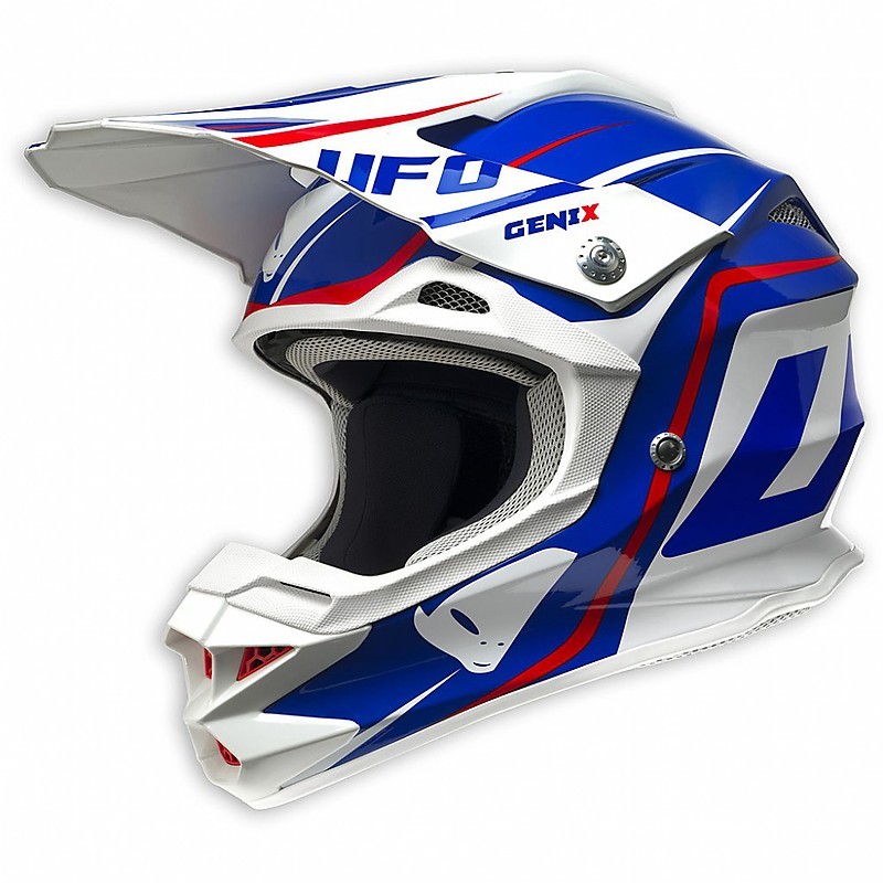 Enduro Ufo Casco Cross Ufo Interceptor Casco Interceptor Bianco