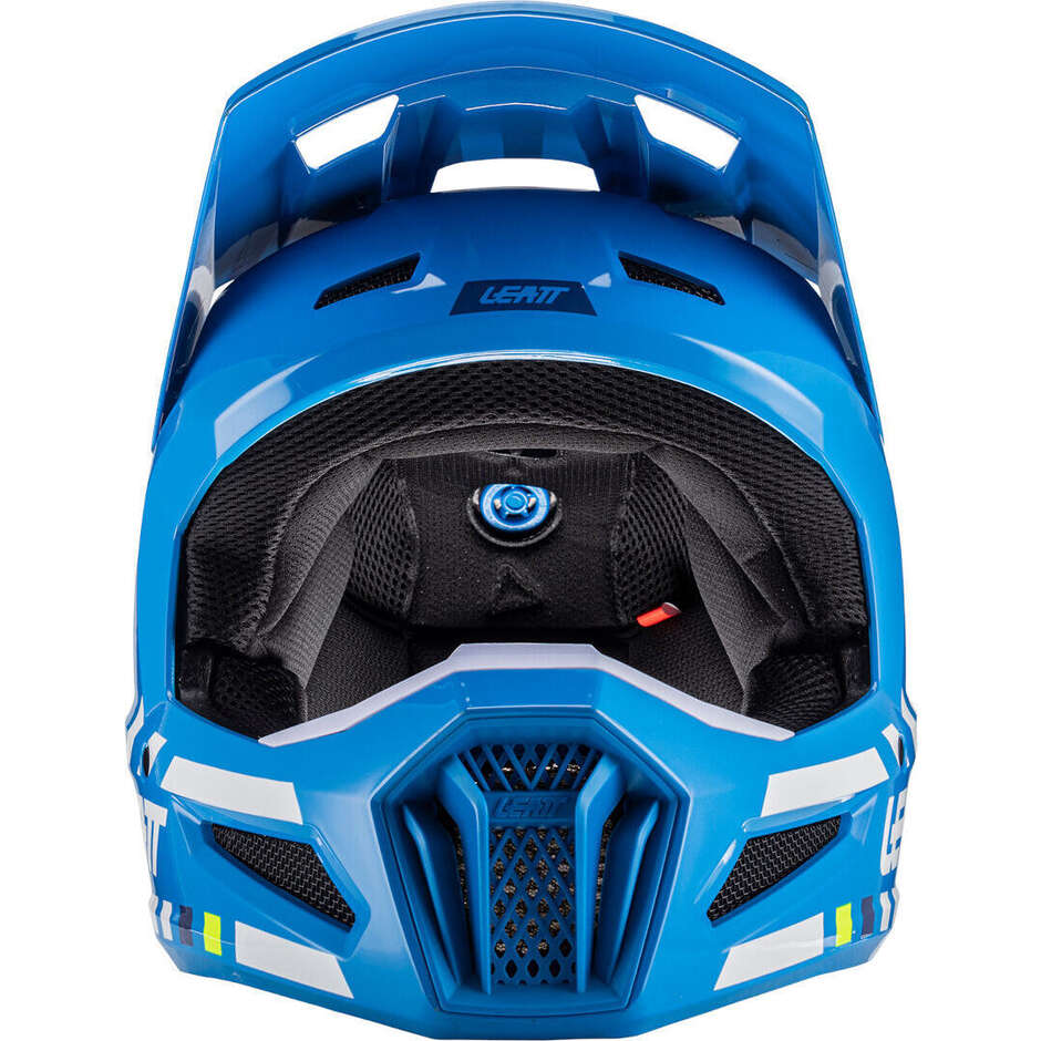 Casco Moto Cross Leatt 2.5 V24 CYAN Azzurro