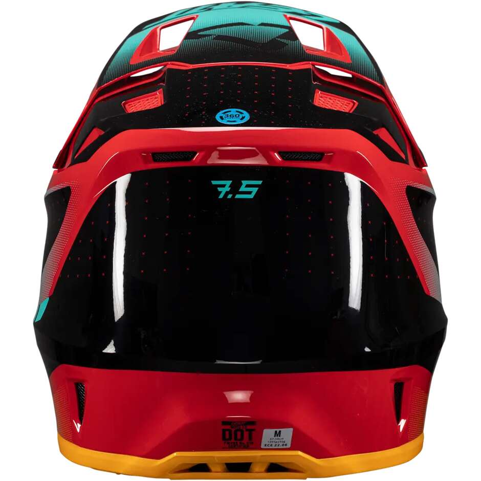 Casco Moto Cross Leatt KIT MOTO 7.5 V25 RED Rosso