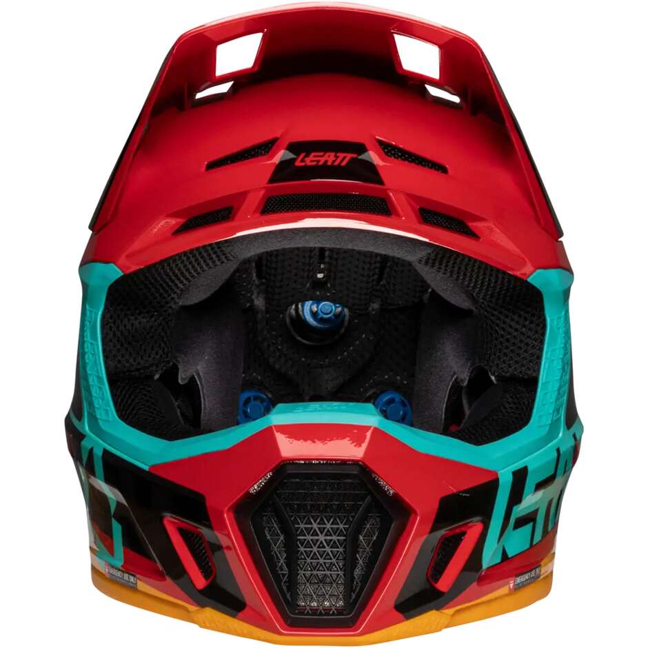 Casco Moto Cross Leatt KIT MOTO 7.5 V25 RED Rosso