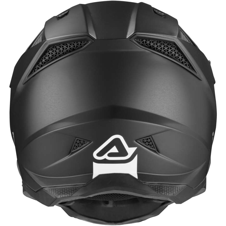 Casco Moto Cross OFFROAD T711 Nero Opaco