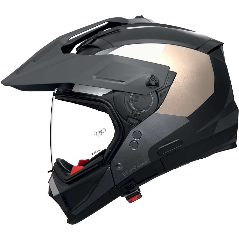Casco Moto Crossover N70-2 X 06 SELVADO 347 Nero Grigi taglia M