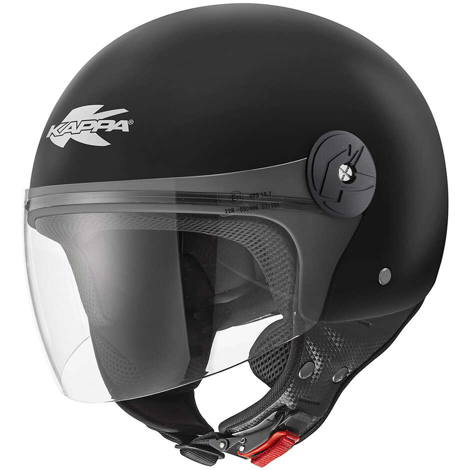 Casco Moto Demi Jet Kappa KV40 EVO Nero