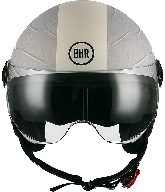 Casco Moto Demi-Jet Visiera Bombata BHR 801 Snake Opaco Vendita Online 