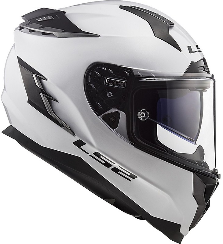 Casco Integrale LS2 FF327 CHALLENGER SOLID in fibra Nero opaco