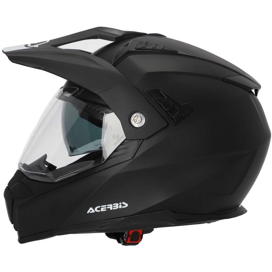 Casco Moto Integrale Adventure Acerbis FLIP FS-606 Nero 2