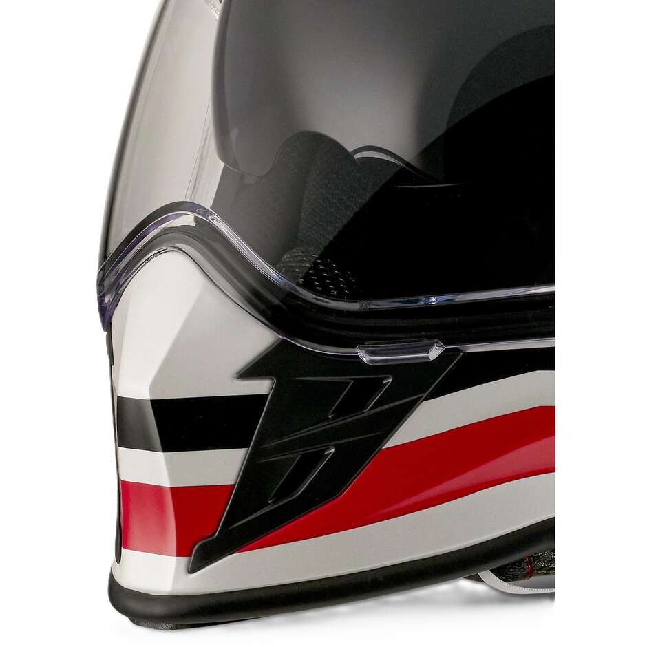 Casco Moto Integrale Adventure Moto Guzzi FF V85 22.05 Bianco