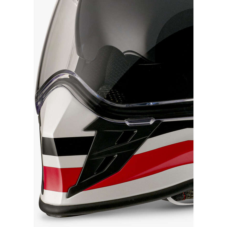 Casco Moto Integrale Adventure Moto Guzzi FF V85 22.06 Bianco